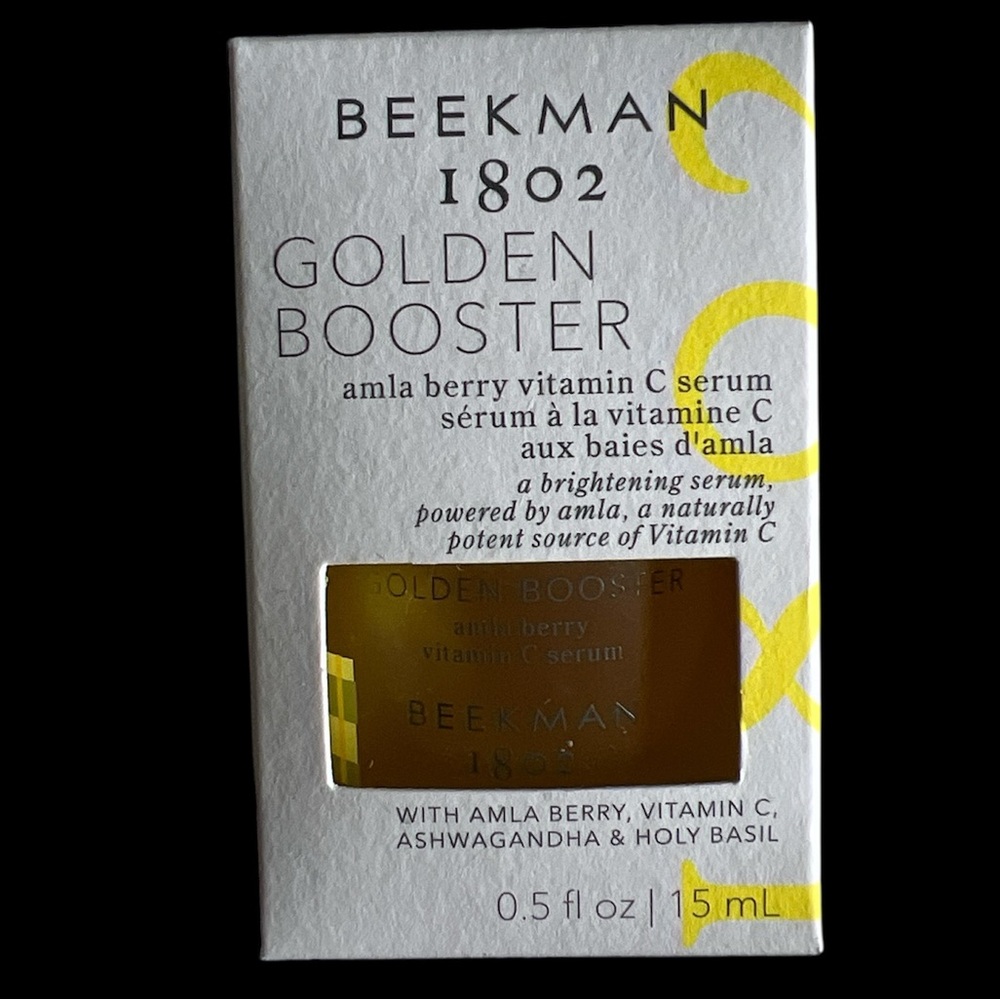 NWT Beekman 1802 Golden Booster Vitamin C Serum regular size .5oz